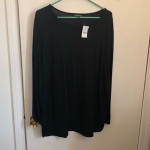 NWT! J crew mercantile black long sleeve.